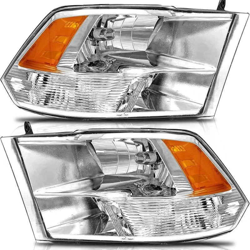 Prednja svjetla Dodge Ram 2009-2018 (Ram 1500/2500/3500), halogena, 12V, 55W, 6000 lm, IP68