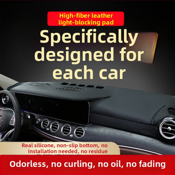 Kožna podloga za ploču instrumenta s logom marke