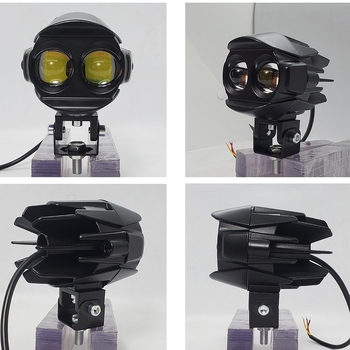 Prednje pomoćno LED svjetlo za motocikl (kućište od aluminijske legure, 26 W, 8-80 V, IP68, 6000 lm)