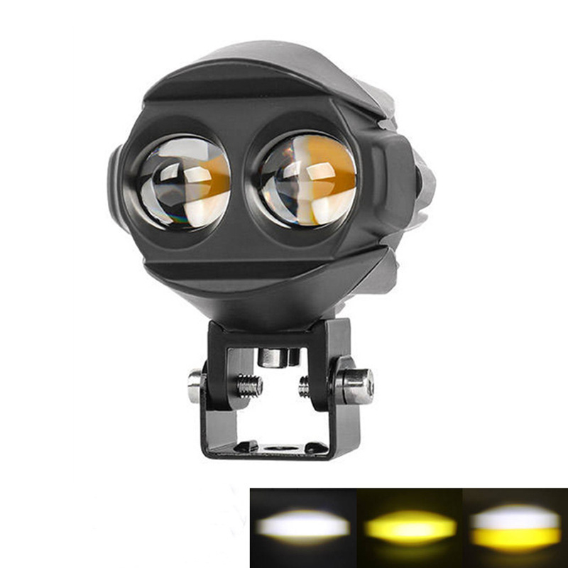 Prednje pomoćno LED svjetlo za motocikl (kućište od aluminijske legure, 26 W, 8-80 V, IP68, 6000 lm)