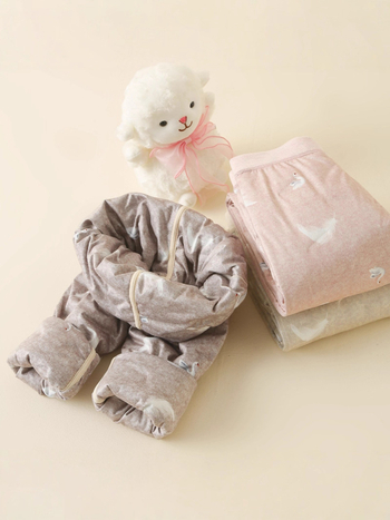 Dječje termalne unutarnje hlače, visoki struk, unisex, jesen-zima, poliester materijal