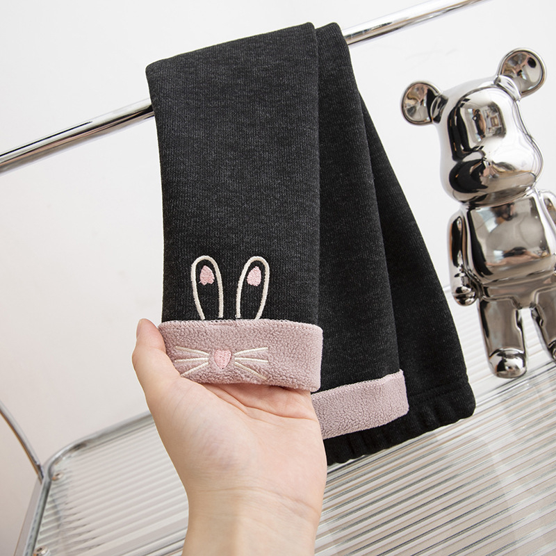 Lányoknak szóló leggings fleece béléssel, 90% poliészter, elasztikus derék, 3–8 éveseknek, ősz–tél