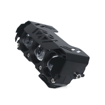 Három-diódás LED motorkerékpár reflektor, IP67, 36W, 8-80V, alumínium ház, LED 3570