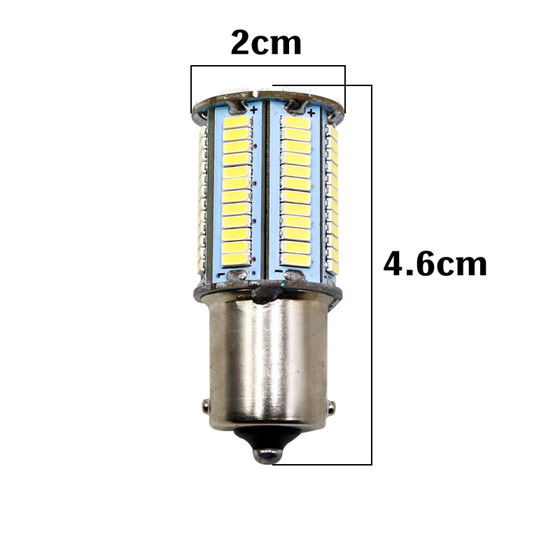 Automobilska LED žarulja 12V, 4014 SMD, 3W, kompatibilna s 1156/1157/1142, vijek trajanja 50 000 h
