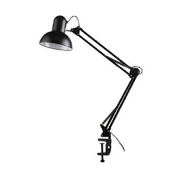 Stolna lampa s dugim ramenom i klipsom za zaštitu očiju – za djecu i učenike, osvjetljenje za učenje, manikura, tetoviranje, vezenje i popravke
