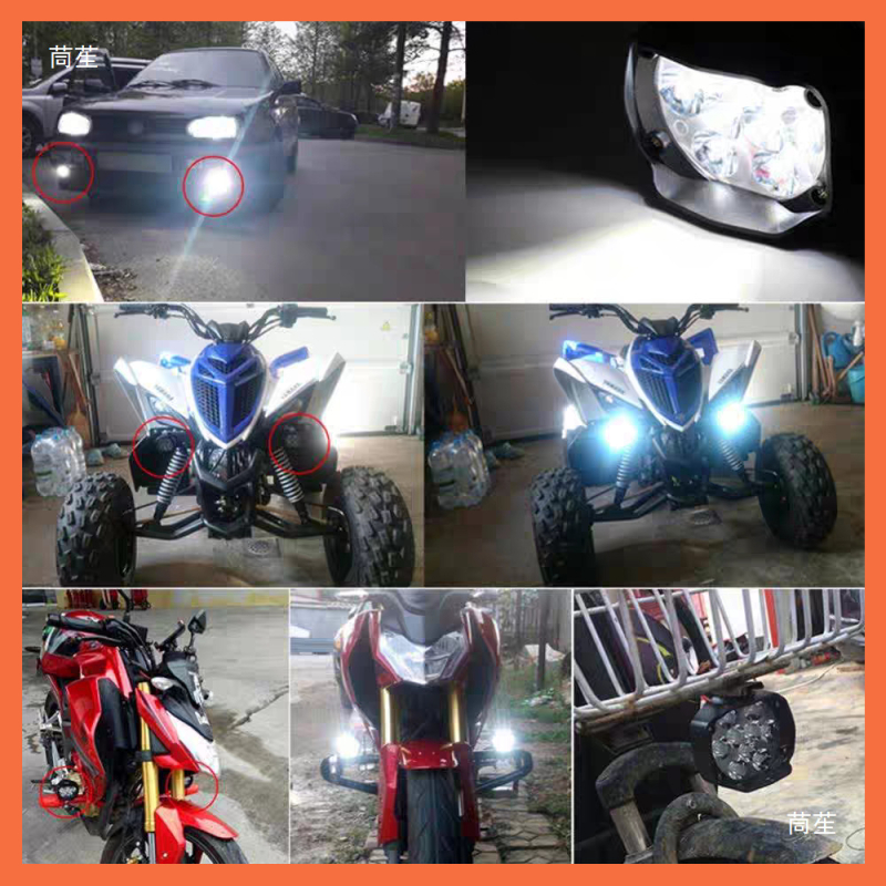 LED prednja svjetla za električna vozila i motocikle, L1/L3, ultra jaki reflektori, 48V
