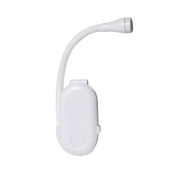 LED stolna lampa s ugrađenom baterijom, zaštita očiju, noćno svjetlo, plastično sjenilo, gumb prekidač