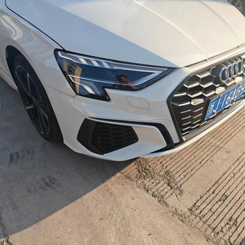 Audi A3 2021-2024 vanjski okvir mrežaste gril, ABS plast, ugradnja na blatnik, težina 3,7 kg