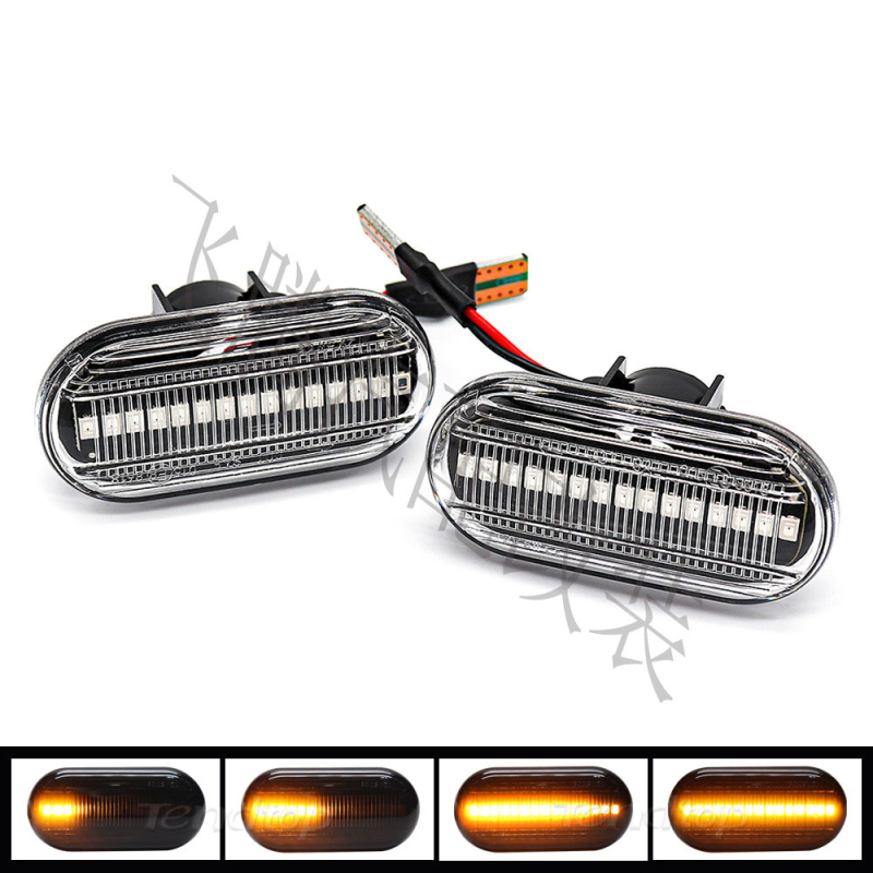 Bočni LED pokazivač smjera - 12V, 5W, 50.000h, model SL1-00-RE, kompatibilan s Opel Movano, Renault Megane I Classic, Nissan Primastar Bus, Opel Movano Kipper
