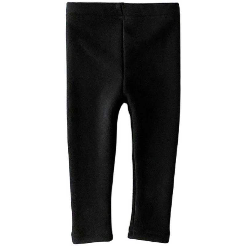 Bbamma Unisex dječje legice – fleece unutarnje odore, pletene pamuka, jesen-zima
