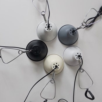 Klip lampa za noćni ormarić, metalna stolna svjetiljka, USB napajanje, 220–240V, glasovno upravljanje