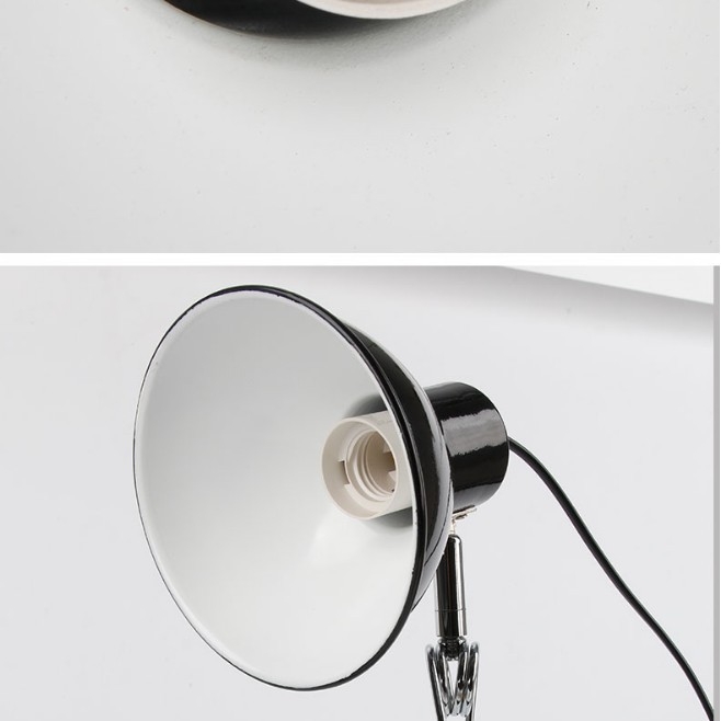 Klip lampa za noćni ormarić, metalna stolna svjetiljka, USB napajanje, 220–240V, glasovno upravljanje