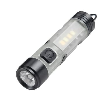 Mini LED svjetiljka za ključeve – višenamjenska, USB punjiva, 10W, 200mAh, 100–240 lm