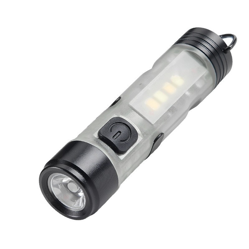 Mini LED svjetiljka za ključeve – višenamjenska, USB punjiva, 10W, 200mAh, 100–240 lm