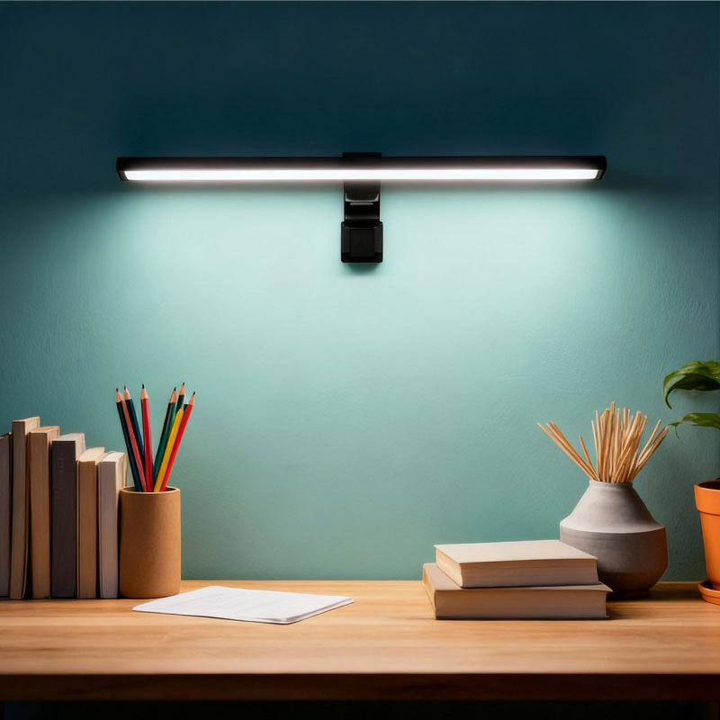 LED zidna lampa za učenje – zaštita očiju, USB napajanje, 5W, 5V, dodirni prekidač, plastično sjenilo, jednostavan moderni stil