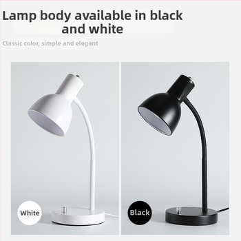 Lampa za zaštitu očiju za učenje, metalna minimalistička stolna svjetiljka za studentsku sobu i čitanje u uredu