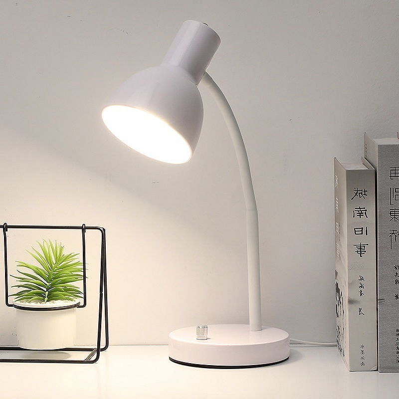 Lampa za zaštitu očiju za učenje, metalna minimalistička stolna svjetiljka za studentsku sobu i čitanje u uredu