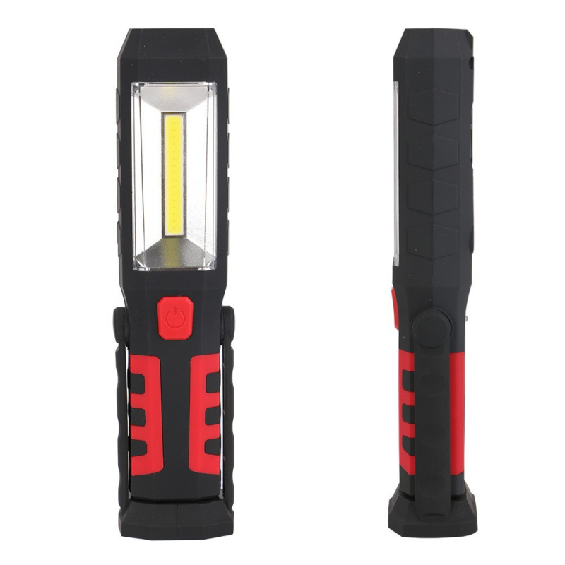 COB+1 radna lampica USB punjenje, 1800mAh, 10W, 360° rotacija, uključeno punjač, domet ispod 50 m