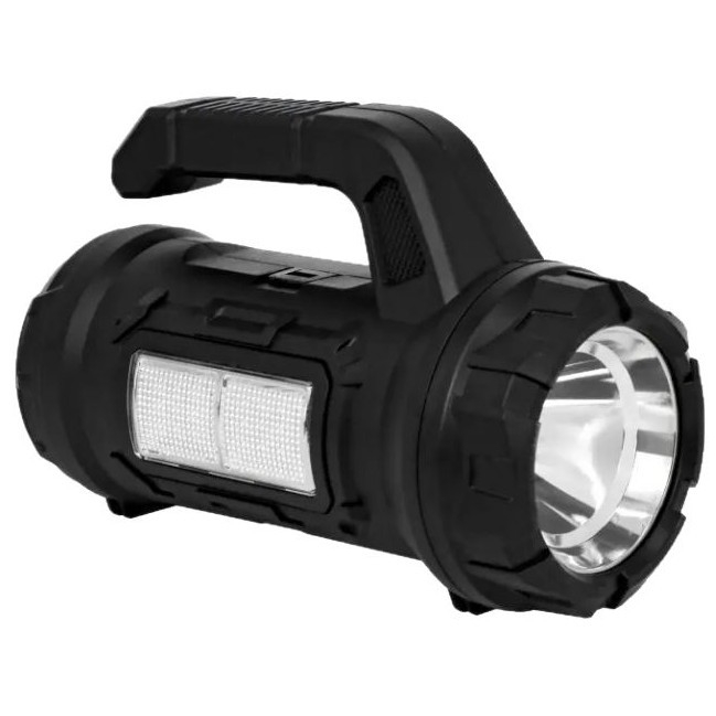 Višenamjenska LED baterijska svjetiljka s ugrađenom kutijom alata i nužnim osvjetljenjem — kućište od ABS-a, 10W, 2400mAh, punjiva, domet 200–500 m
