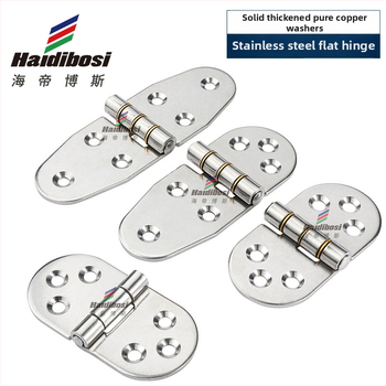 Μεντεσές ειδικού σχήματος από ανοξείδωτο χάλυβα 304, μοντέλο Tf-343, Hedibos, για ντουλάπες, αναδιπλούμενα τραπέζια, πόρτες και παράθυρα.