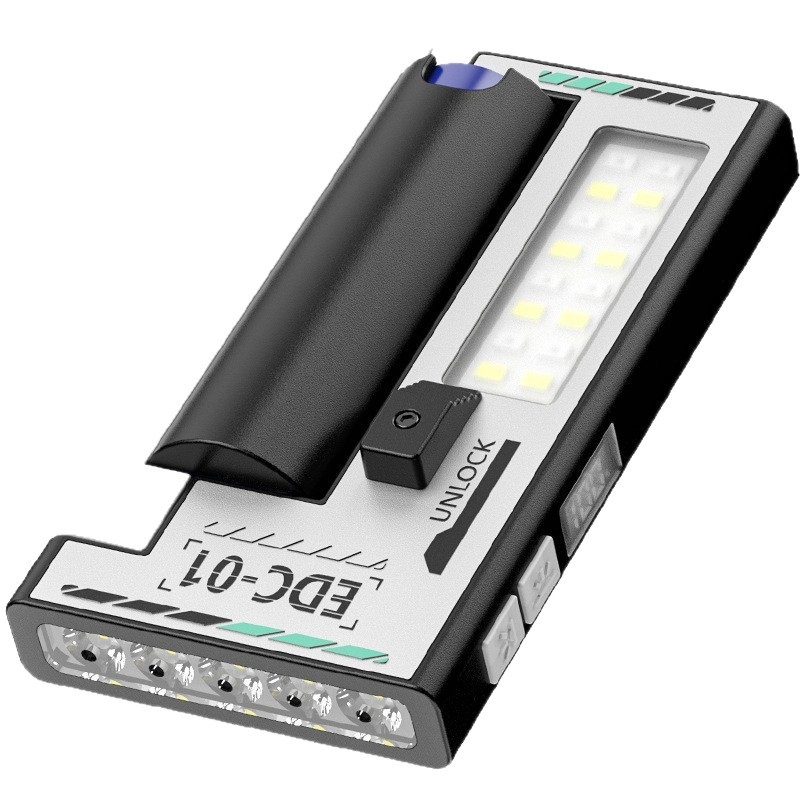 Μαγνητικό LED φωτιστικό εργασίας με οθόνη LCD – USB επαναφορτιζόμενο, 5W, 6800mAh, κατάλληλο για κάμπινγκ και εξωτερικές καταστάσεις έκτακτης ανάγκης