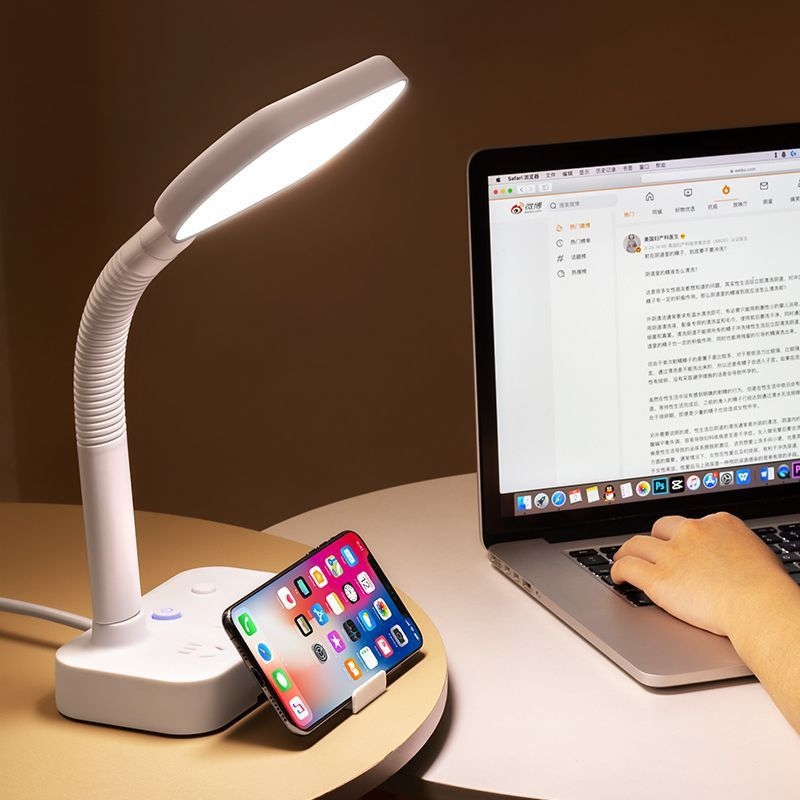 Stolna lampa s USB napajanjem, zaštita očiju, glasovno upravljanje, 220 V, CRI ≥95