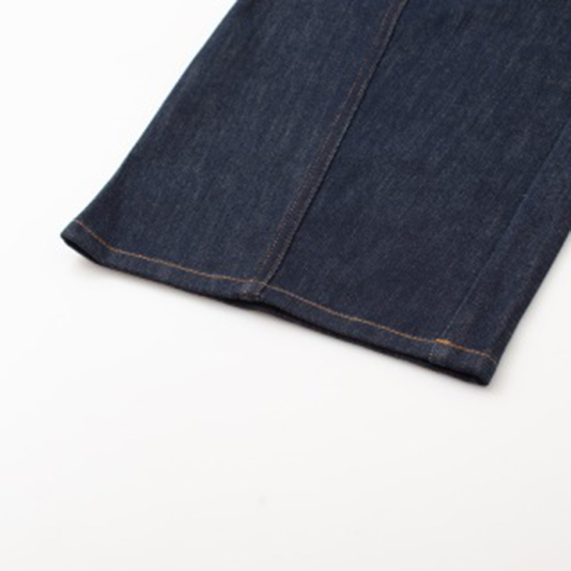 Ženske traperice visokog struka i širokih nogavica, isprani denim od pamuka s elastanom, model AR324121