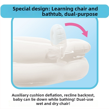WAIDO felfújható babaszoba kanapé, tanuló ülőke, esésvédő edzőszék, nedves-száraz típus