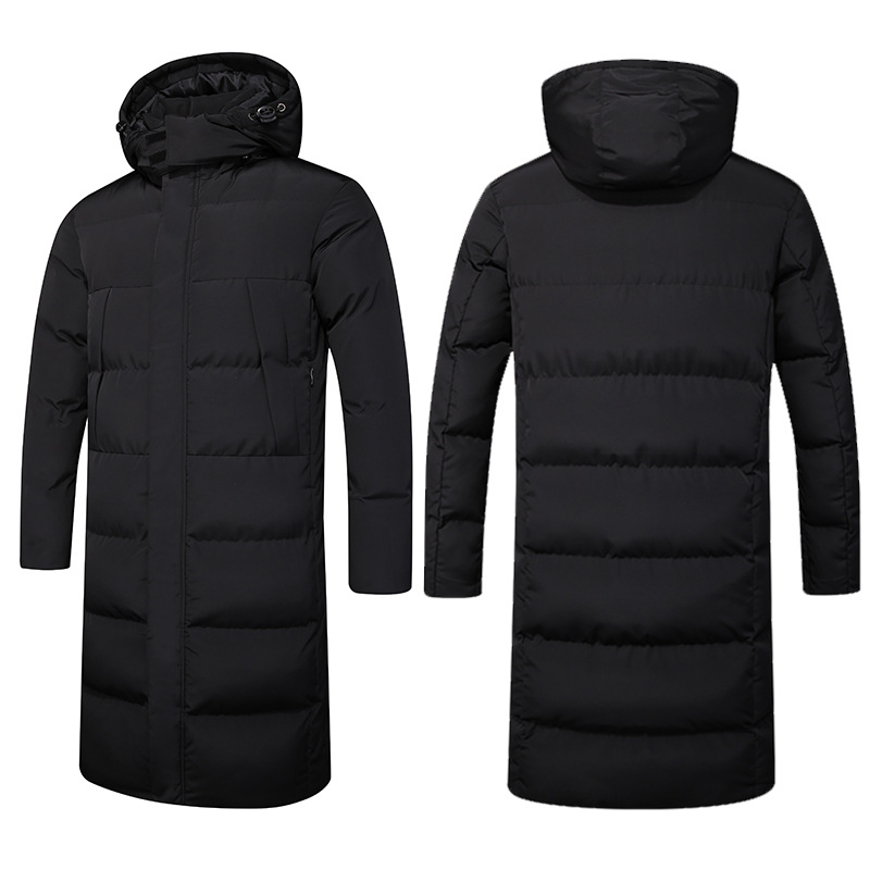 Ανδρικό αθλητικό μπουφάν με γέμισμα πολυεστέρα-βαμβάκι, ύφασμα πολυεστέρας, επένδυση πολυεστέρας, κουκούλα, αποσπώμενο