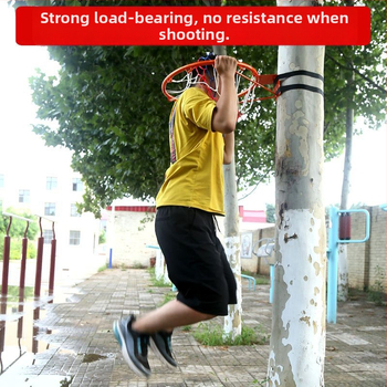 Coș de baschet montat pe perete pentru interior — monobloc, pentru adulți și copii