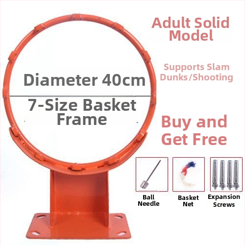 Coș de baschet montat pe perete pentru interior — monobloc, pentru adulți și copii