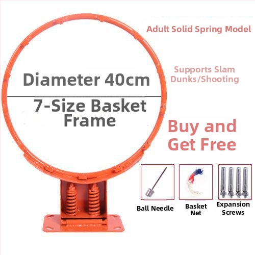 Coș de baschet montat pe perete pentru interior — monobloc, pentru adulți și copii
