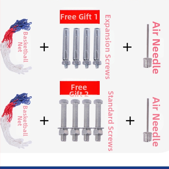 Coș de baschet montat pe perete pentru interior — monobloc, pentru adulți și copii