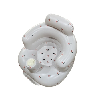 Καρεκλάκι εκμάθησης μωρού σε κορεατικό στυλ με μηχανισμό πίεσης-φουσκώματος, PVC υλικό, για βρέφη και νήπια 0–3 ετών, κατάλληλο για εσωτερικούς και εξωτερικούς χώρους, υποστηρίζει ανάπτυξη συναισθήματος, όρασης και συντονισμού χεριού-ματιών