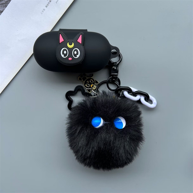 Xiaomi nyílt típusú True Wireless fülhallgatókhoz védő szilikon tok – puha héj, rajzfilm stílus, kézzel készített