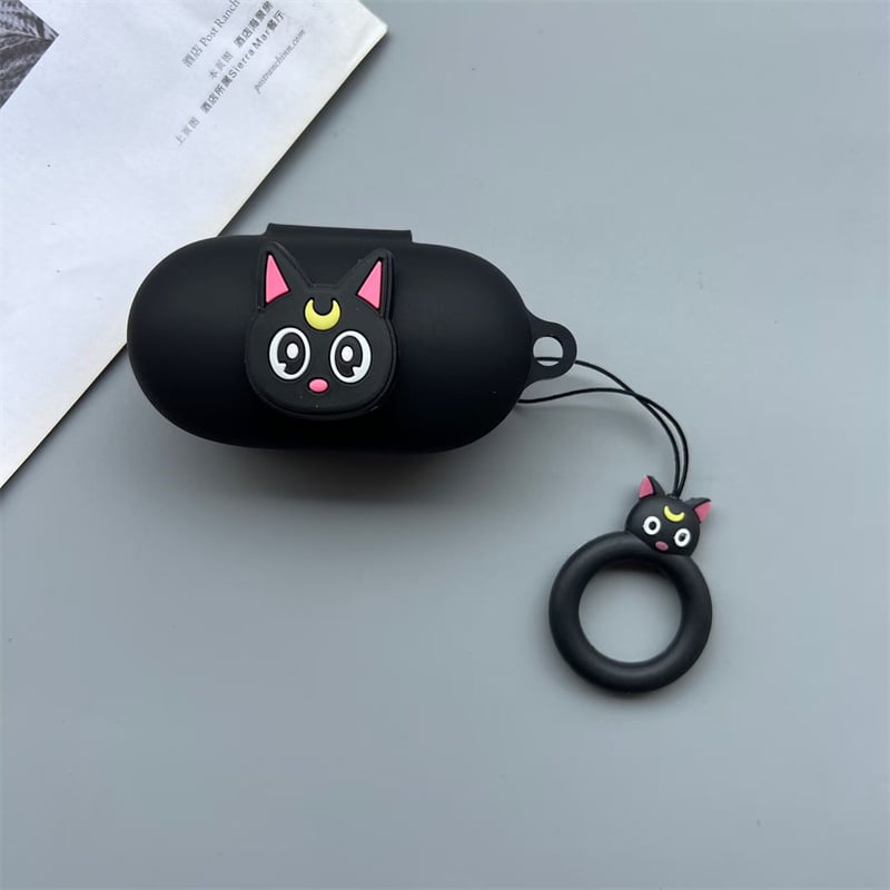 Xiaomi nyílt típusú True Wireless fülhallgatókhoz védő szilikon tok – puha héj, rajzfilm stílus, kézzel készített