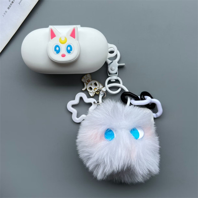 Xiaomi nyílt típusú True Wireless fülhallgatókhoz védő szilikon tok – puha héj, rajzfilm stílus, kézzel készített