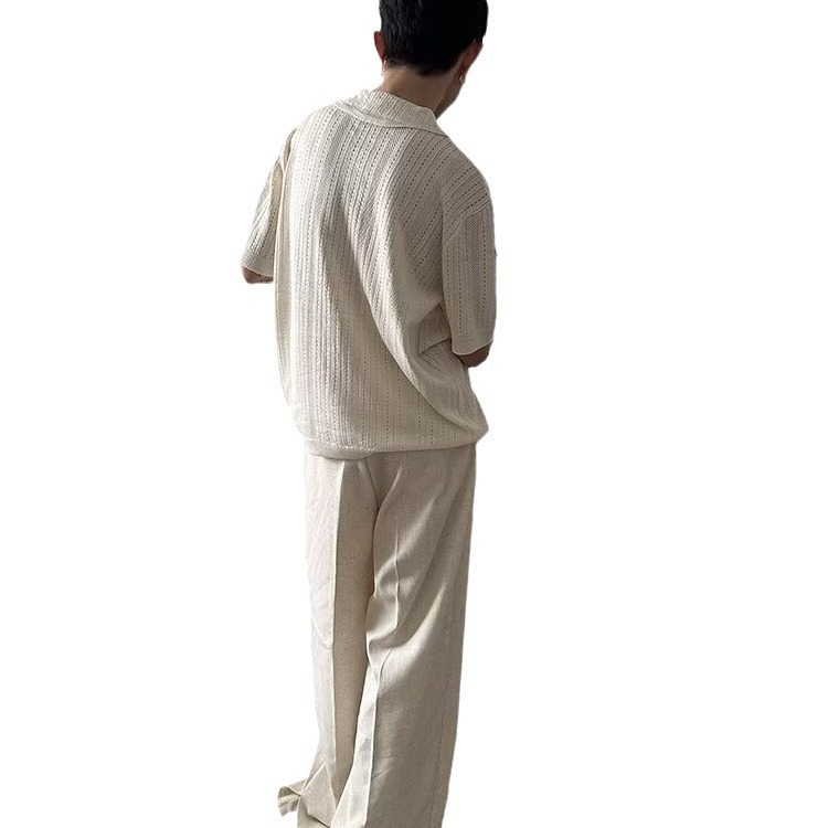 Πόλο πουκάμισο, άνετη γραμμή, κοντό μανίκι, εκτύπωση καρτούν, διαδικασία εκτύπωσης/βαφής