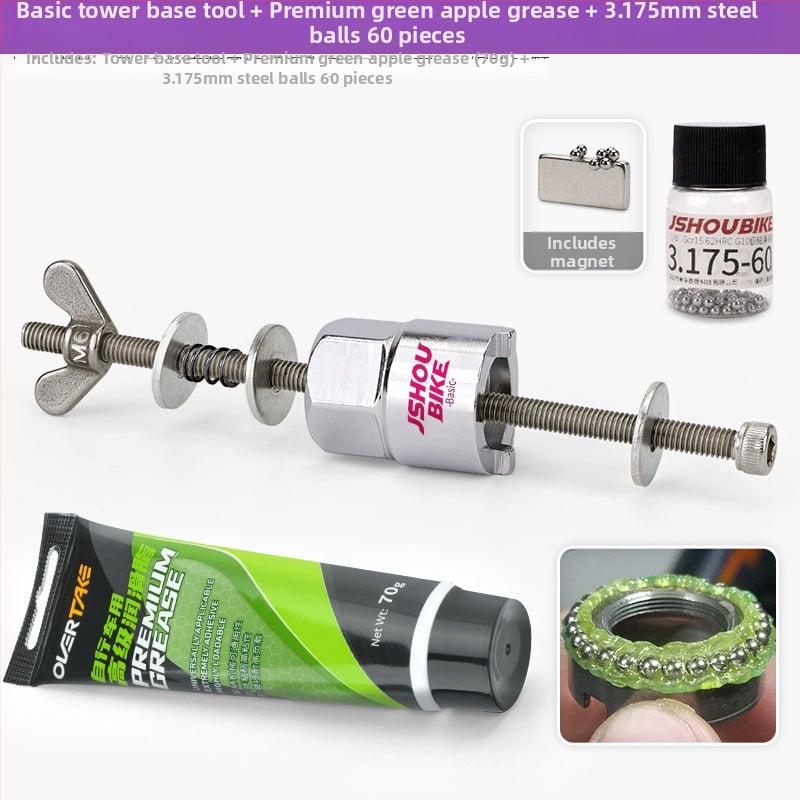 Unealtă demontare hub pentru bicicletă de munte, cheie din oțel, JSHOU BIKE