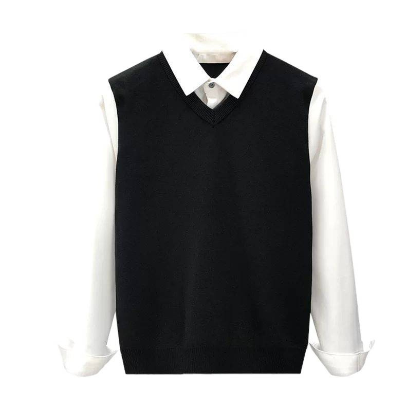 Set din două piese pentru bărbați - Top și pantaloni, dungat, guler Turn-Down, mâneci lungi, stil subțire, amestec mătase-lin