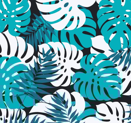 Φουσκωτή ξαπλώστρα πισίνας για δύο με εκτύπωση, από καμβά και PVC