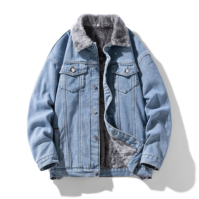 Muško corduroy jakna s kapuljom, opuštena silueta, više džepova, jesen 2024