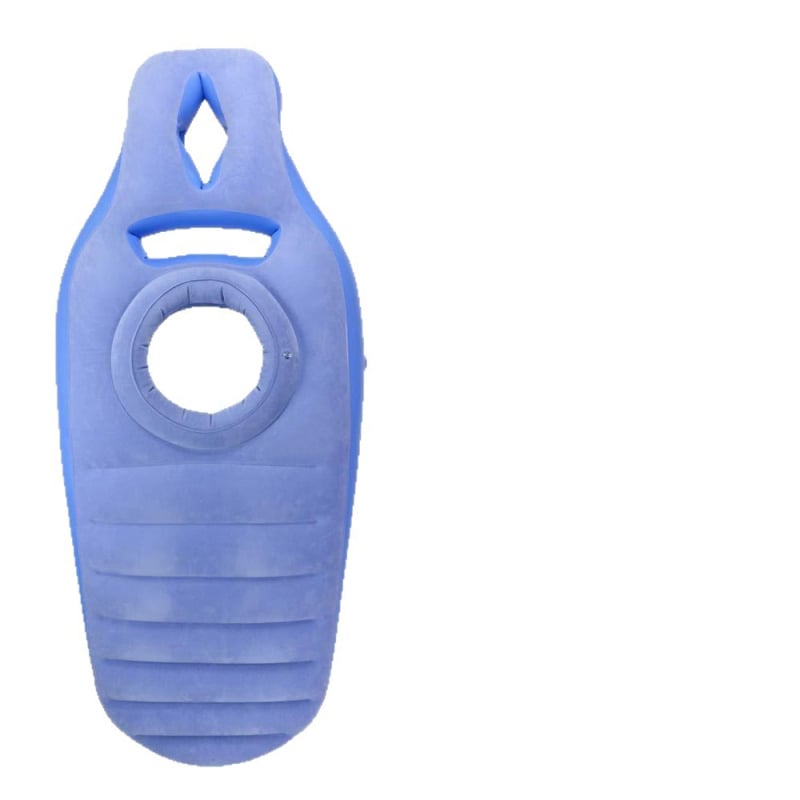 Felfújható kismama matrac flockolt felülettel, 1,5 kg, teherbírás 180 kg, felfújható ágy