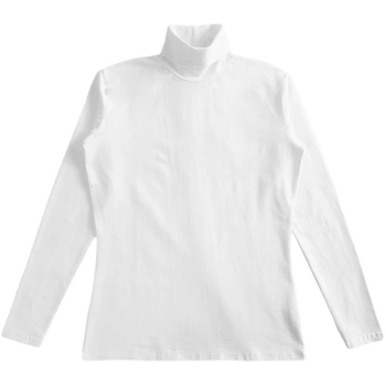 Majica s dugim rukavima i visokim ovratnikom, pamukova smjesa – 270 g, debeli materijal, zima