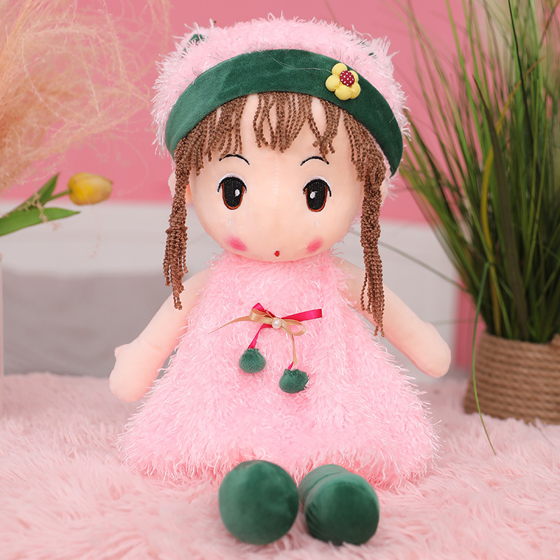Плюшена кукла с пълнеж PP памук, кратък плюш, мрежеста опаковка, персонализирани пробни образци