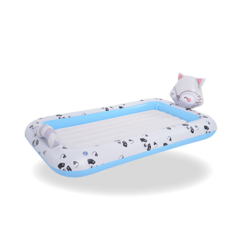 JILONG nafukljivo dječje ležište, povećano, prijenosno i sklopivo, s flokiranom površinom