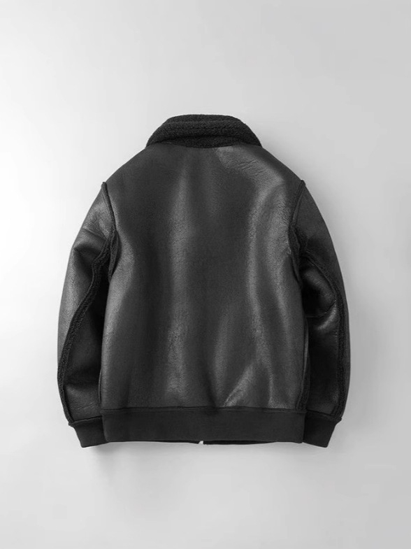 Muška zimska jakna za motor, s flis podstavom, debelim poliesterskim punjenjem, zatvarač