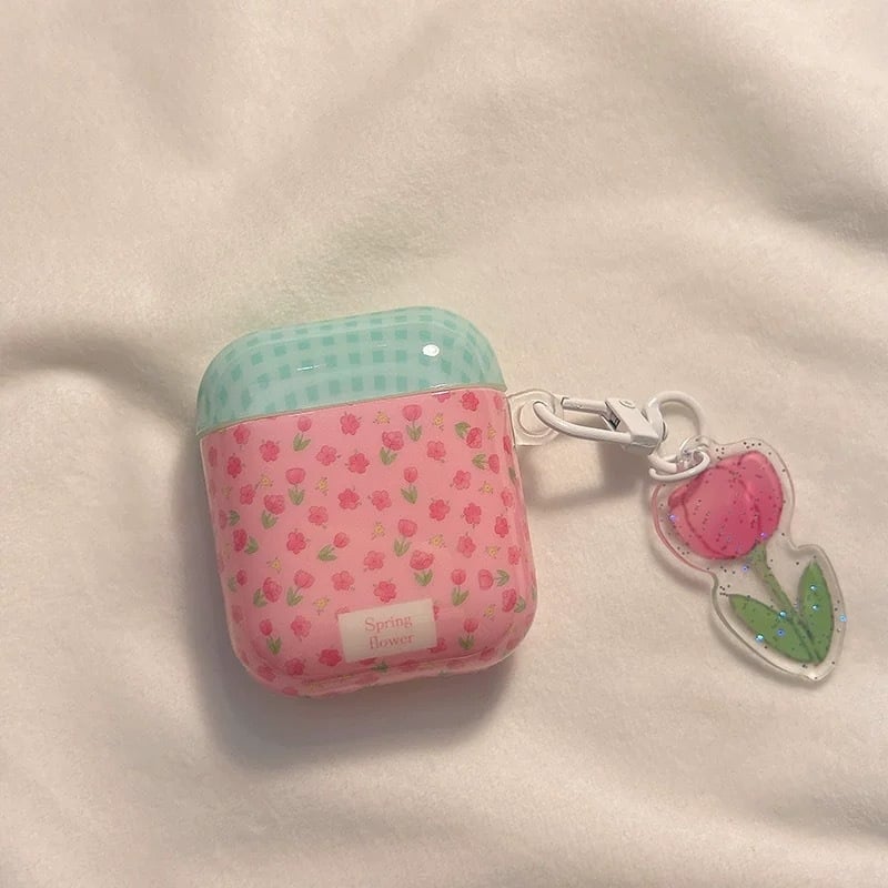 AirPods Pro futrola – TPU tvrdi kućište, potpuno pokriće, crtani uzorak valova i točkica, IMD ubrizgavanje