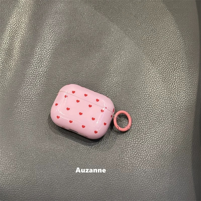 AirPods Pro futrola – TPU tvrdi kućište, potpuno pokriće, crtani uzorak valova i točkica, IMD ubrizgavanje