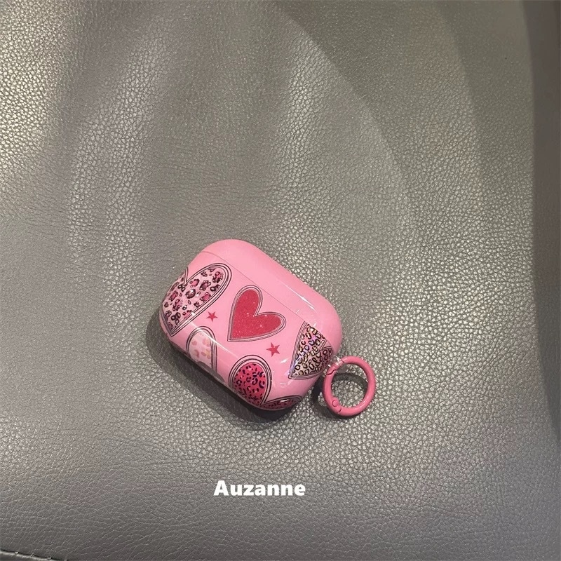 AirPods Pro futrola – TPU tvrdi kućište, potpuno pokriće, crtani uzorak valova i točkica, IMD ubrizgavanje